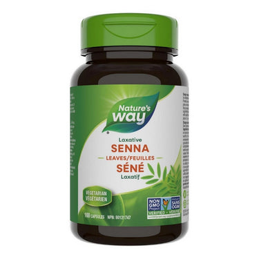 Senna Leaves 100 Veg Caps by Nature's Way