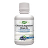 Calcium & Magnesium Citrate 2:1 with Vitamin K2 & Collagen Blueberry 16.9 Oz by Nature's Way