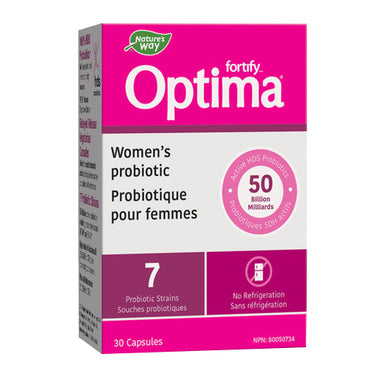 Fortiy Optima Women's 50 Billion 30 Veg Caps by Nature's Way