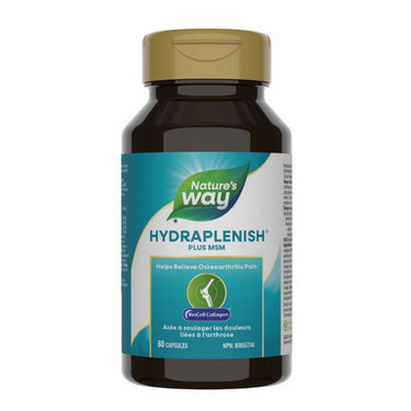 Hydraplenish with MSM Hyaluronic Acid 60 Veg Caps by Nature's Way