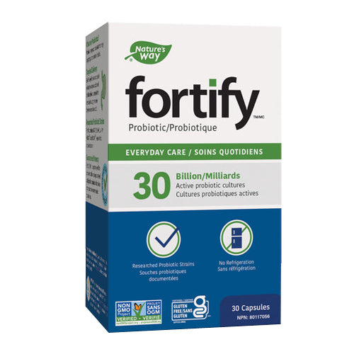 Fortify30 Billion Probiotic 30 Veg Caps by Nature's Way