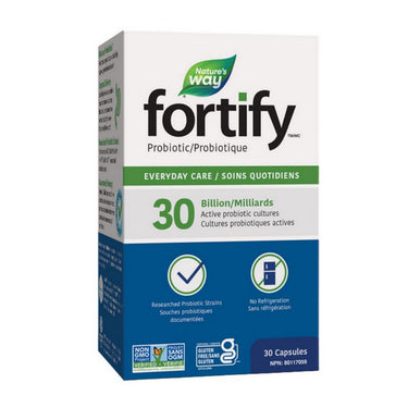 Fortify30 Billion Probiotic 30 Veg Caps by Nature's Way
