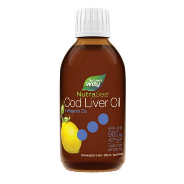 Cod Liver Oil Lemon 6.8 Oz by NutraSea