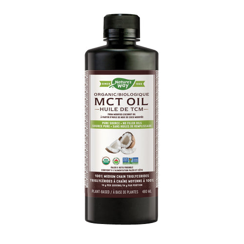 100% MCT Oil From Coconut Oil 16 Oz by Nature's Way
