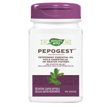 Pepogest (Peppermint Oil) 60 Softgels by Nature's Way