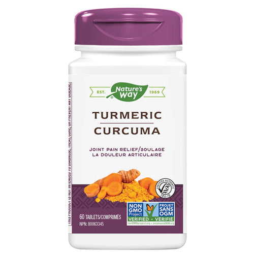 Turmeric 60 Veg Tabs by Nature's Way