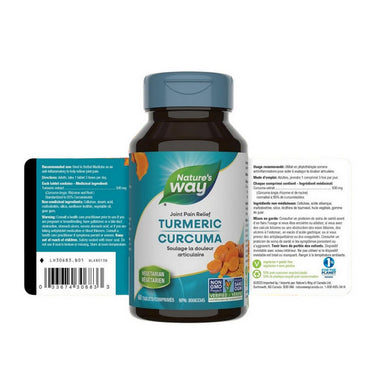 Turmeric 60 Veg Tabs by Nature's Way