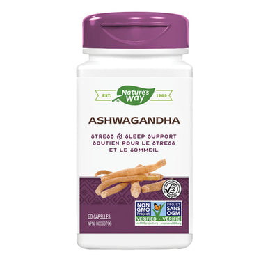 Ashwagandha 60 Veg Caps by Nature's Way