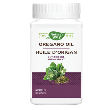 Oregano Oil 60 Veg Caps by Nature's Way