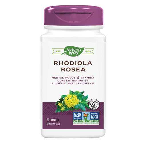 Rhodiola Rosea 60 Veg Caps by Nature's Way