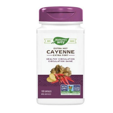 Cayenne Extra Hot 100 Veg Caps by Nature's Way