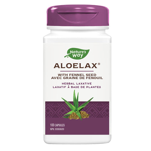 Aloelax Laxative 100 Veg Caps by Nature's Way