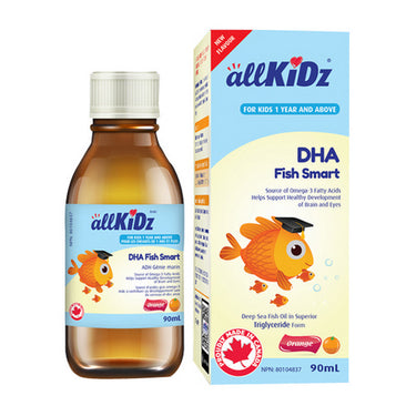 DHA Fish Smart 90 Ml by Allkidz Naturals Inc.