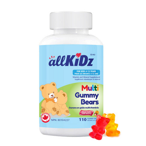Multi Gummy Bears 110 Count by Allkidz Naturals Inc.