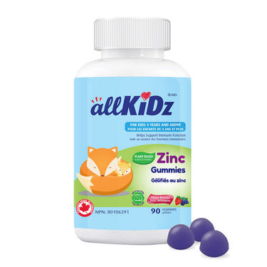 Zinc Gummies 90 Count by Allkidz Naturals Inc.