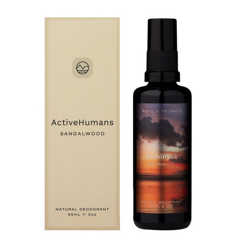 Natural Deodorant Sandalwood 60 Ml by Active Humans