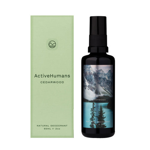 Natural Deodorant Cedarwood 60 Ml by Active Humans