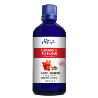Organic Essential Castor Oil 100 Ml by Divine Essence