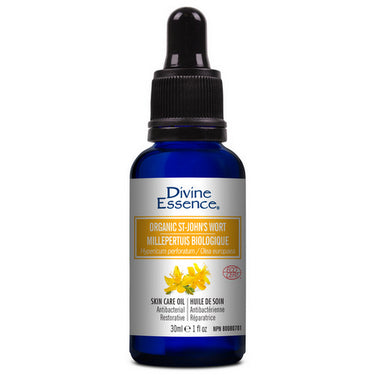 Organic Essential Oil St. John's Wort 30 Ml by Divine Essence