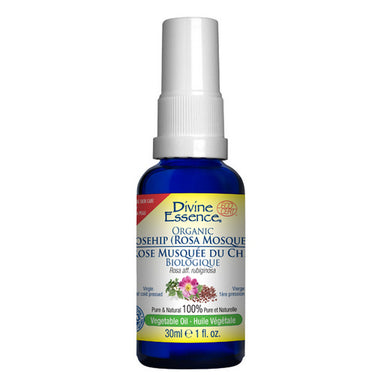 Organic Essential Oil Rosehip 30 Ml by Divine Essence