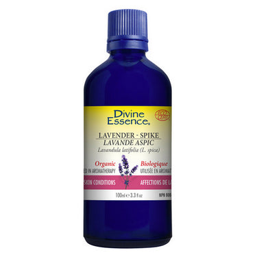 Organic Essential Oil Lavender Spike 100 Ml by Divine Essence