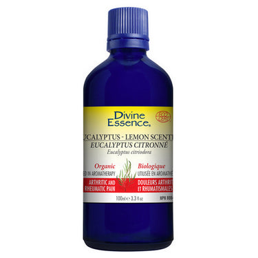 Organic Essential Oil Eucalyptus Lemon-Scented 100 Ml by Divine Essence