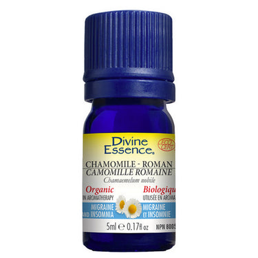 Organic Chamomile Roman Oil 5 Ml by Divine Essence