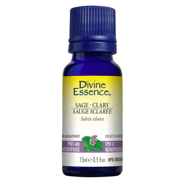 Divine Essence, Organic Clary Sage Essential Oil, 15 Ml