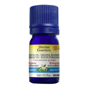 Organic Essential Oil Neroli 10% (Orange Blossom) 5 Ml by Divine Essence