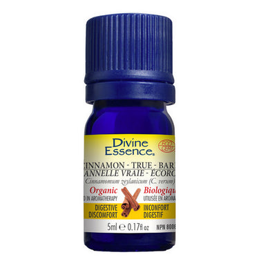 Organic Cinnamon True Bark 5 Ml by Divine Essence