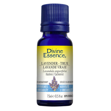 Divine Essence, Lavender True Kashmir, 15 Ml