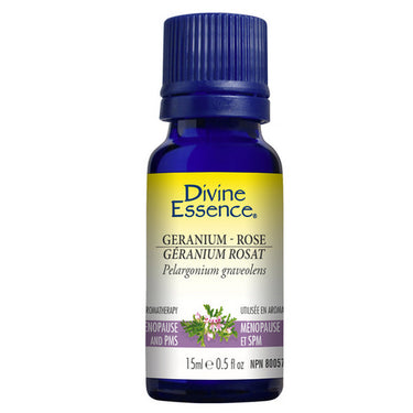 Geranium Rose Essential Oil 15 Ml by Divine Essence