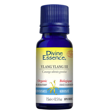 Organic Essential Oil Ylang Ylang III 15 Ml by Divine Essence