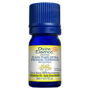 Organic Essential Oil Ylang Ylang Extra (Premium) 5 Ml by Divine Essence