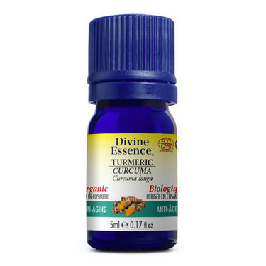 Divine Essence, Organic Turmeric Essentil Oil, 5 Ml