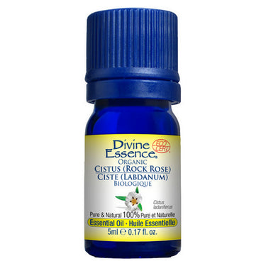 Divine Essence, Cistus (Rock Rose) Organic Essential Oil, 5 Ml