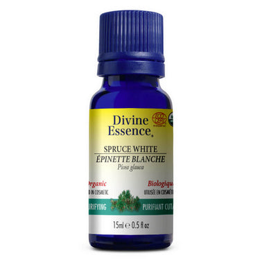 Organic Essential Oil Spruce White 15 Ml by Divine Essence