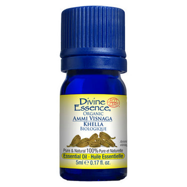 Divine Essence, Organic Ammi Visnaga (Khella), 5 Ml