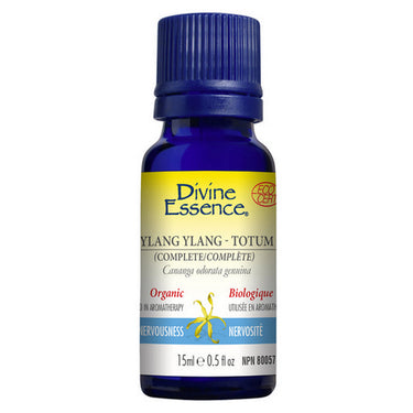 Organic Essential Oil Ylang Ylang Totum (complete) 15 Ml by Divine Essence