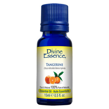 Organic Tangerine Essential Oil 15 Ml by Divine Essence