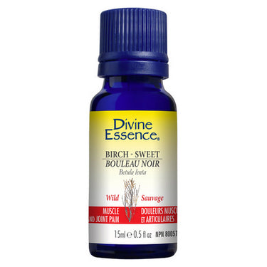 Organic Birch Sweet (Wild) Essential Oil 15 Ml by Divine Essence