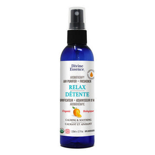 Air Purifier + Freshener Relax Organic 110 Ml by Divine Essence