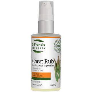 Chest Rub Balm 50 Ml by St. Francis Herb Farm Inc.