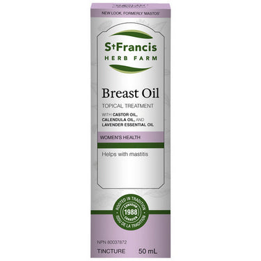 Breast Oil 50 Ml by St. Francis Herb Farm Inc.