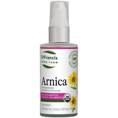 Arnica Oil 50 Ml by St. Francis Herb Farm Inc.