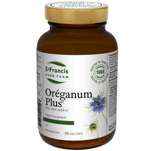 Oreganum Plus Gel 60 Softgels by St. Francis Herb Farm Inc.