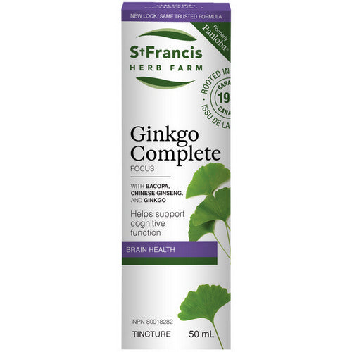 Ginkgo Complete 50 Ml by St. Francis Herb Farm Inc.
