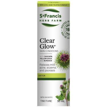 St. Francis Herb Farm Inc., Clear Glow, 50 Ml