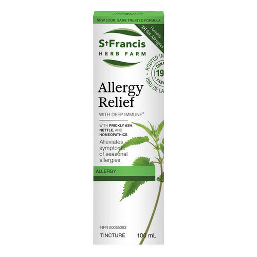 Allergy Relief With Deep Immune 100 Ml by St. Francis Herb Farm Inc.