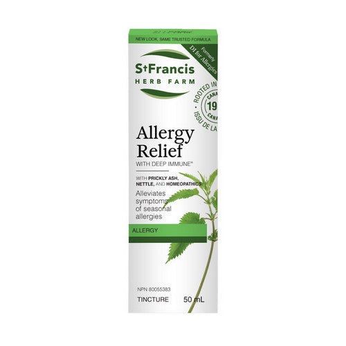 Allergy Relief With Deep Immune 50 Ml by St. Francis Herb Farm Inc.
